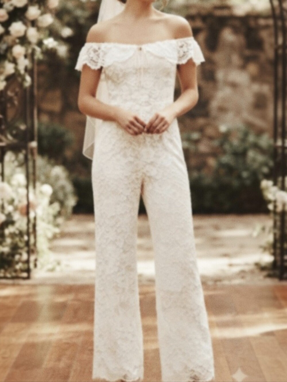 Stone Cold Fox Lace Jumpsuit 3(us 6-8)